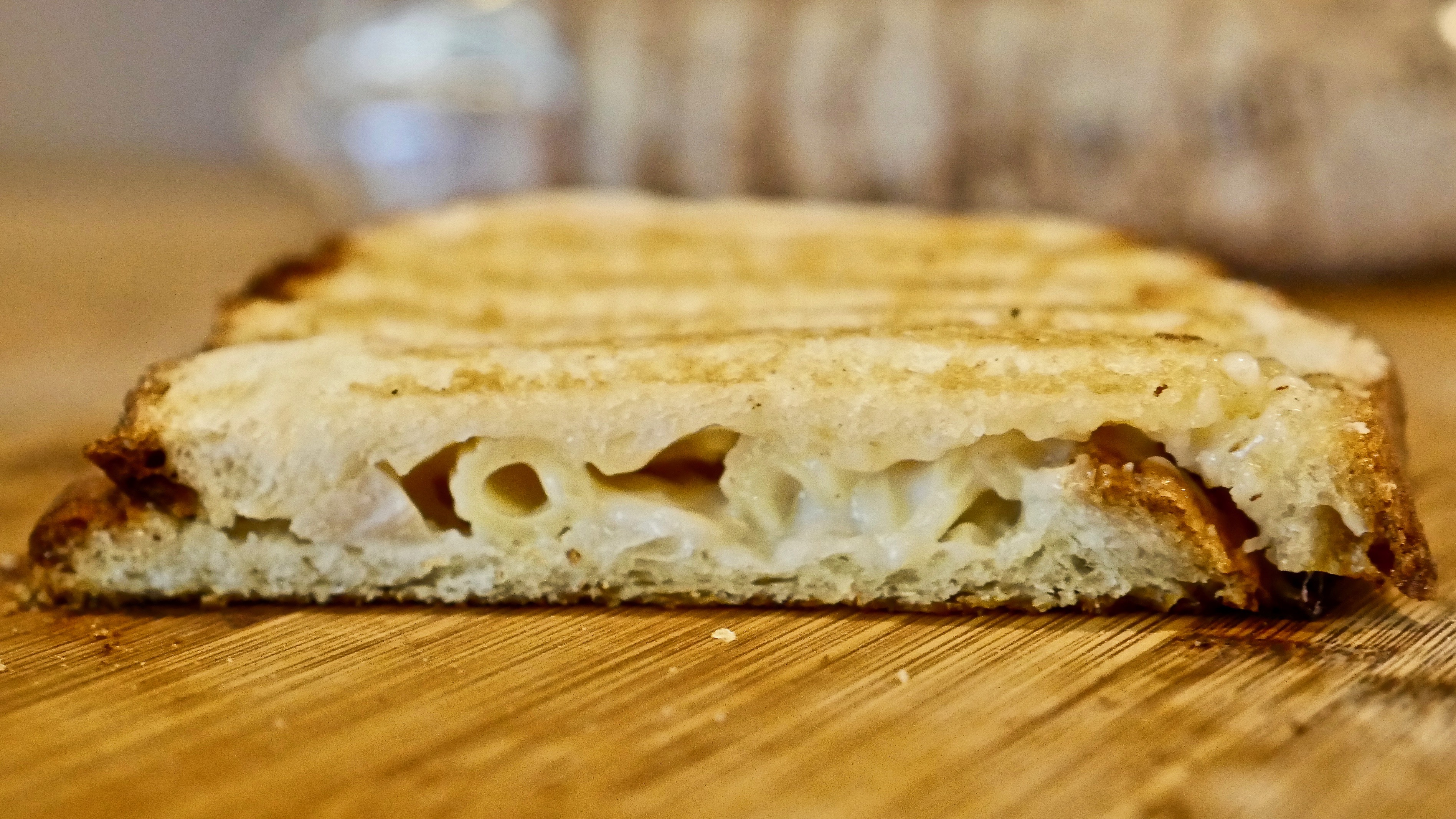 Chicken Alfredo Grilled Cheese • Turano Baking Co