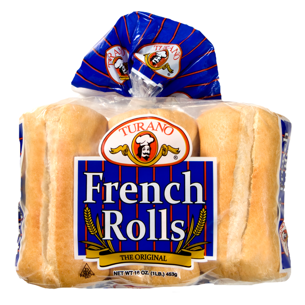 French Rolls Turano Baking Co