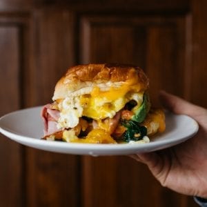 The Turano Breakfast Sandwich