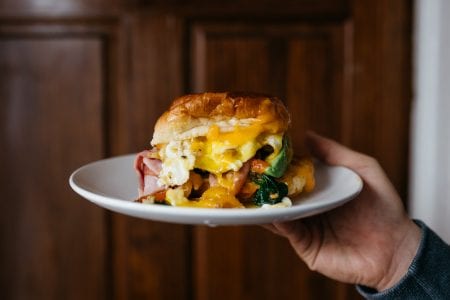 The Turano Breakfast Sandwich