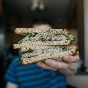 Turano Pesto Tuna Sandwich