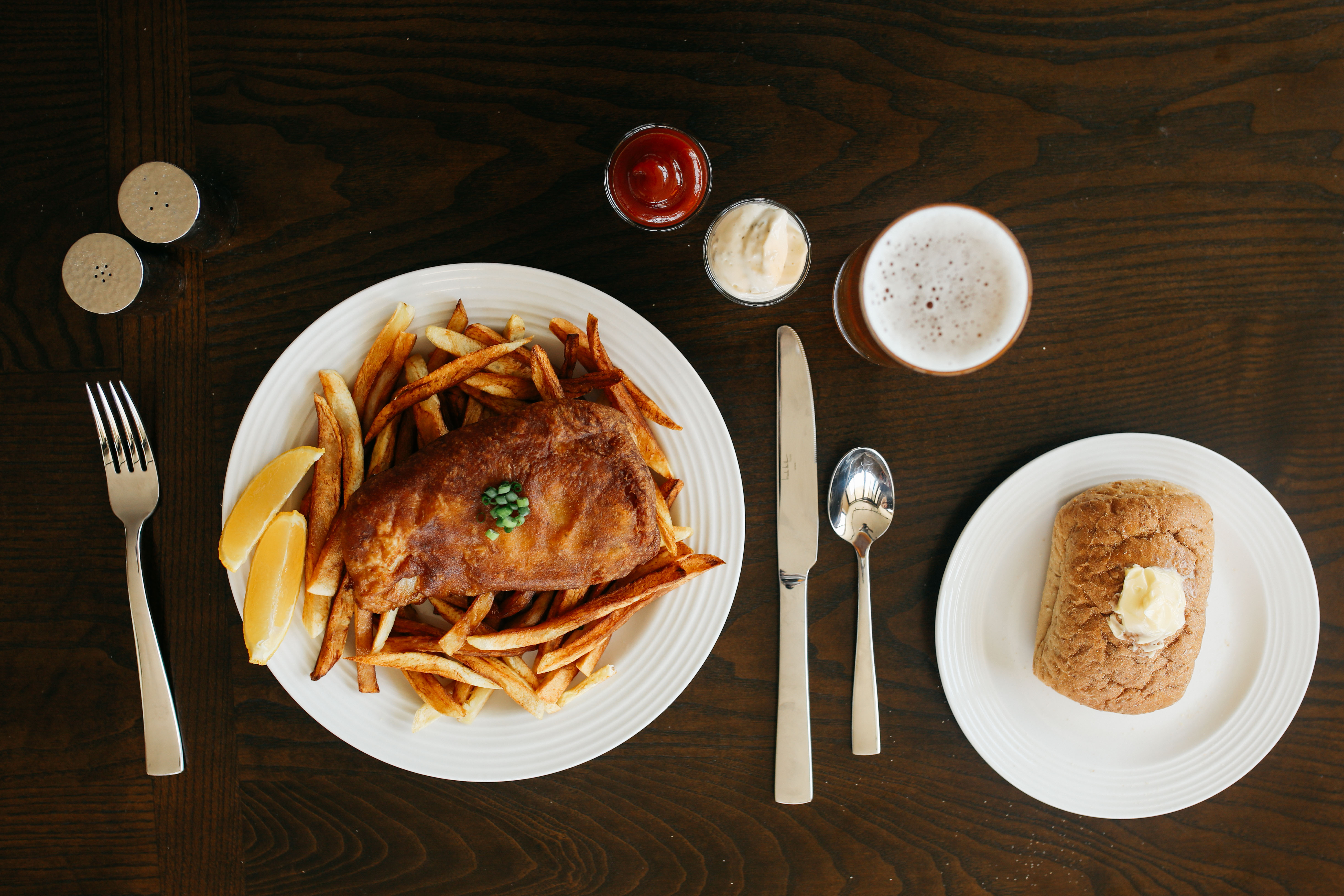 Pub Style Fish and Chips • Turano Baking Co