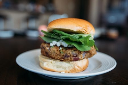 Turano Mushroom & Lentil Burger