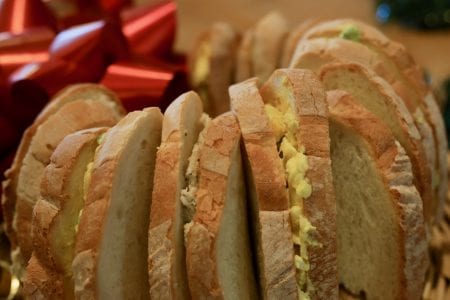 Holiday Sandwich Wreath