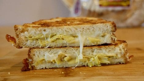 Artichoke Grilled Cheese
