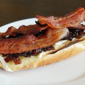 Bacon and Brie Sandwich