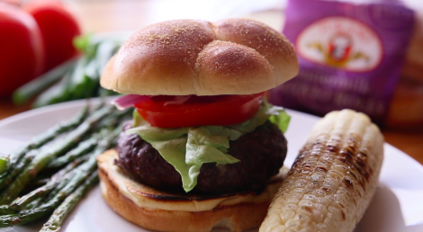 Bacon Chili Stuffed Burger