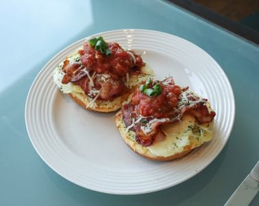 Bacon Egg Molletes