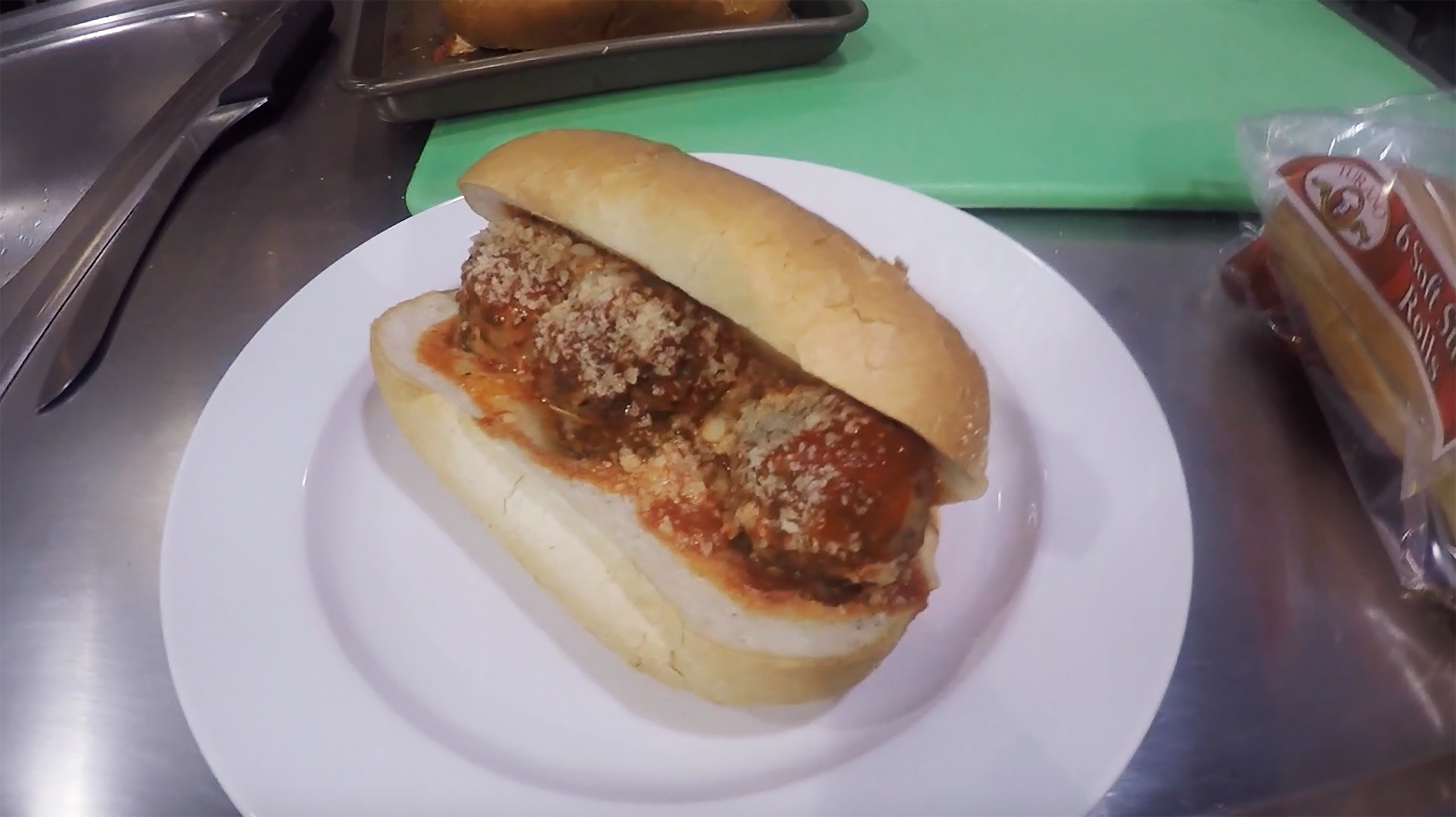 Homemade Meatball Sandwich • Turano Baking Co