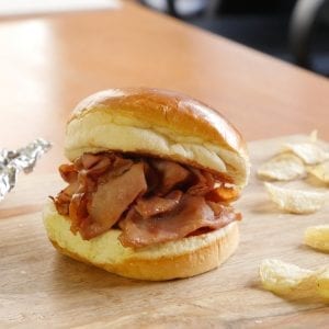 The Ham BBQ Sandwich