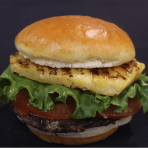 Hawaiian Burger on Brioche