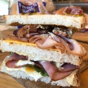 Club Sandwich on Pane Turano