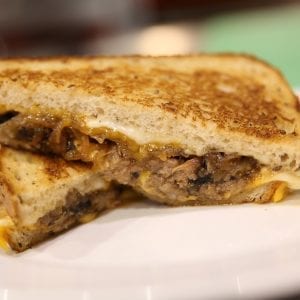 Beer & Beef Grilled Cheese