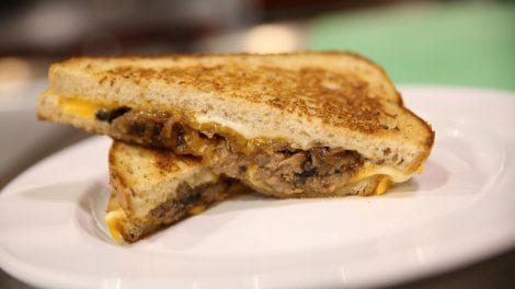 Beer & Beef Grilled Cheese