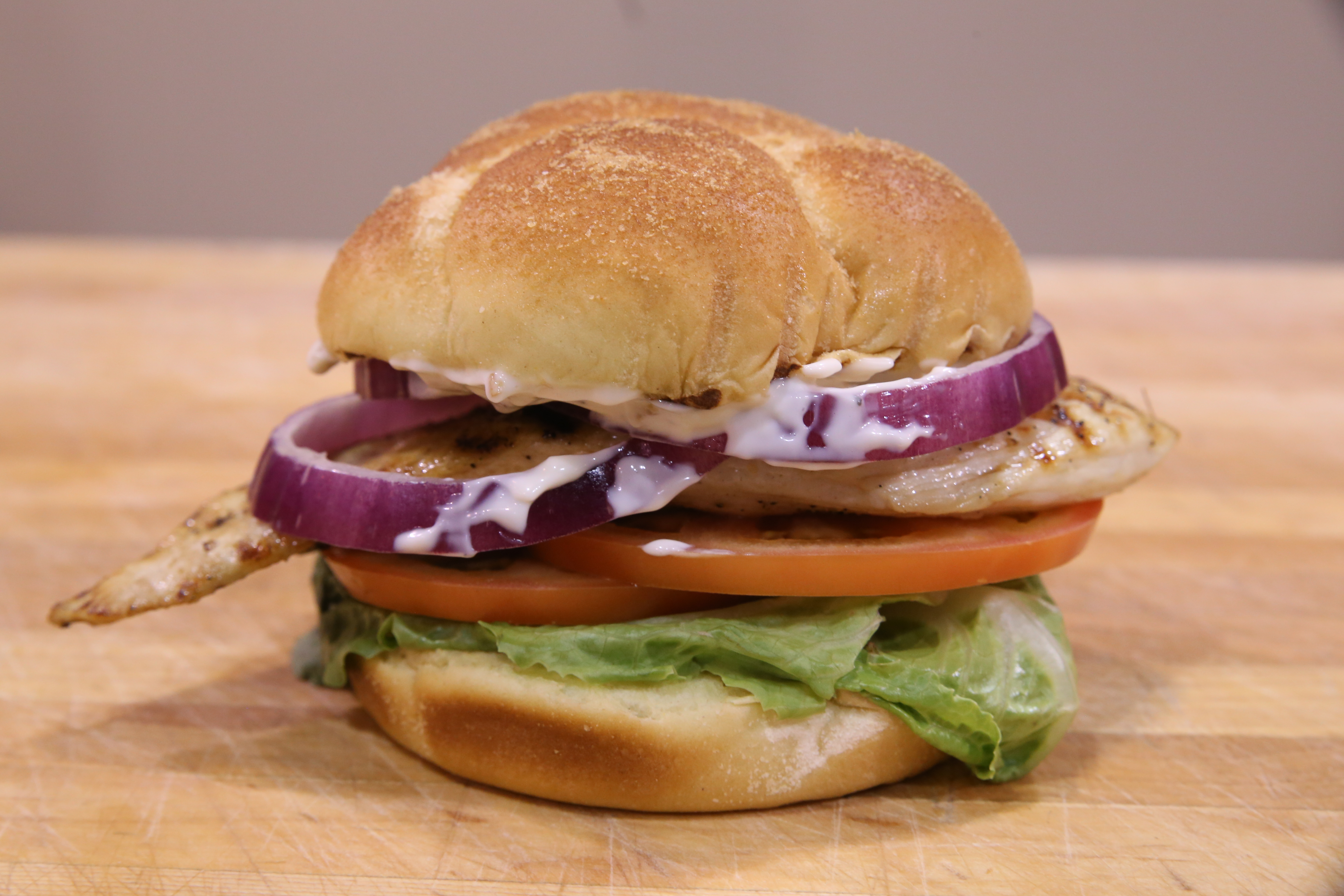 Grilled Chicken Sandwich • Turano Baking Co