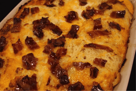 Maple Bacon Breakfast Strata