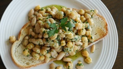 Marinated Bean and Parsley Salad