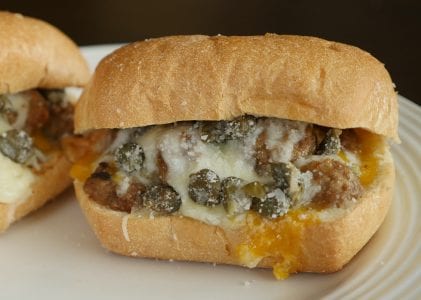 Mini Italian Meatball Slider