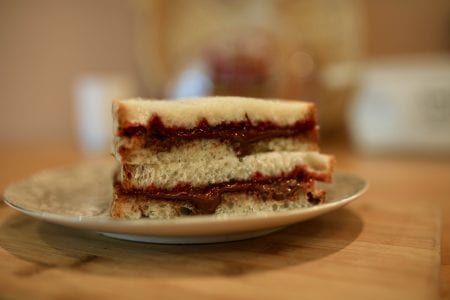 Nutella & Jelly Sandwich