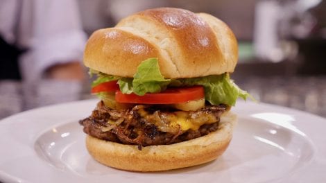 Okie Grilled Onion Burger