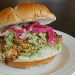 Peruvian Grilled Chicken Sandwich