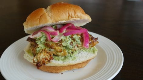 Peruvian Grilled Chicken Sandwich
