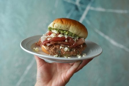 Pinto Bean and Ham Torta