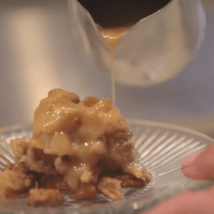 Tres Leche Bread Pudding with Bourbon Sauce