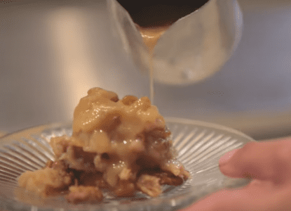 Tres Leche Bread Pudding with Bourbon Sauce