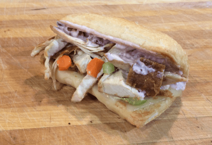 Thanksgiving Leftover Sandwich