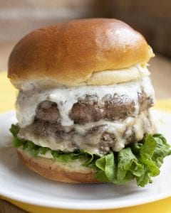 Blue Cheese Burger