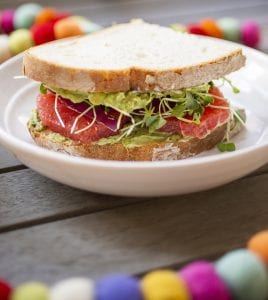 Sprout Lovers' Citrus Sandwich