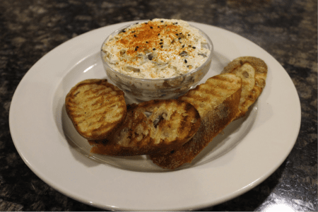 Crab & Corn Dip with Crostini