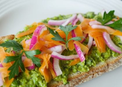 Veggie Power Toast