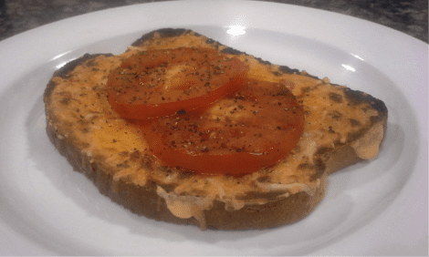 Welsh Rarebit on Rye