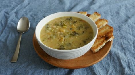 Creamy Italian White Bean Soup