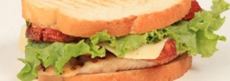 Grilled Chicken & Bacon on Turano Italian Sliced