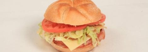 Ham and Cheese on Kaiser