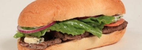 Steak 'n' Bleu Cheese on Soft Sub Roll