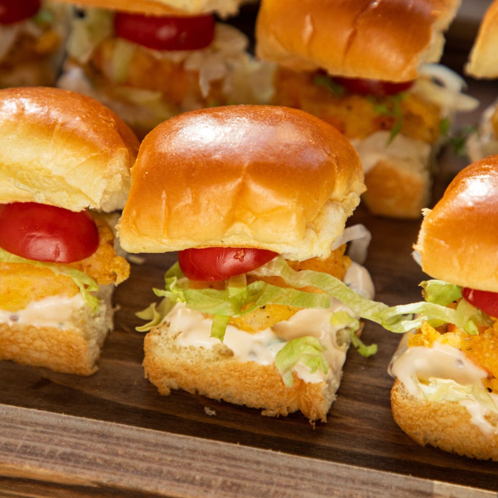 Mini Brioche Bun Sliced • Turano Baking Co