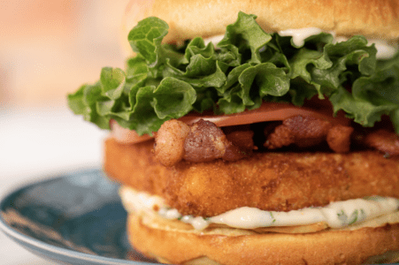 Fried Feta BLT