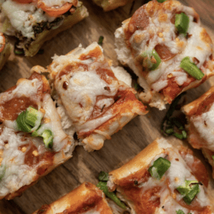 GRILLED FRENCH BREAD PIZZA