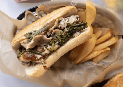 Porchetta Broccolini Melt