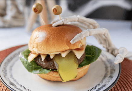 Halloween Monster Burger