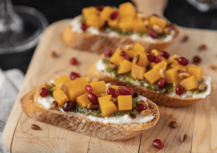 Butternut Squash Crostini