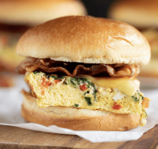 Bacon Frittata Sandwich