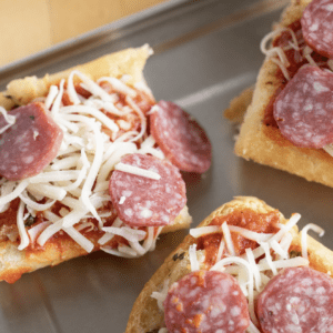 Homemade Pizza Lunchable