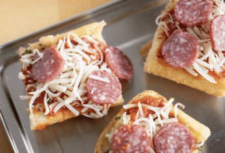 Homemade Pizza Lunchable