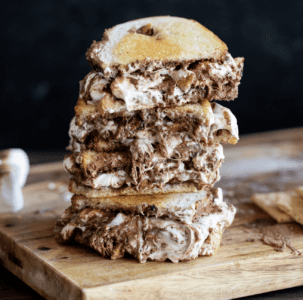 Gooey S’mores Sandwich