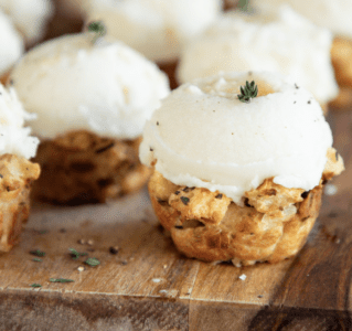 Stuffing Muffins with Mashed Potatoes